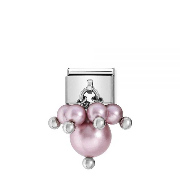 Nomination Composable Classic Unisex Link Pearl pink