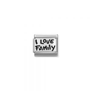 Nomination Composable Classic Unisex Link I love family