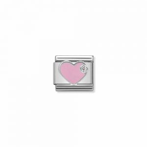 Nomination Composable Classic Unisex Link Pink heart