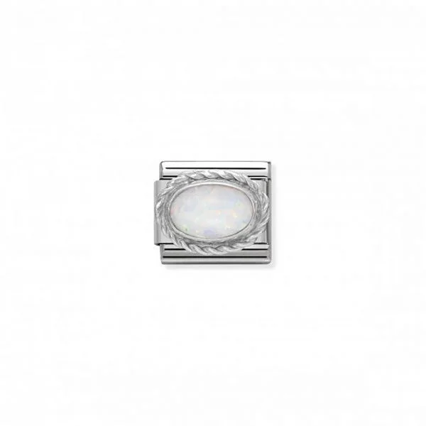 Nomination Composable Classic Unisex Link White Opal