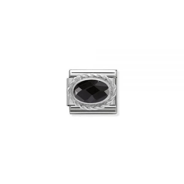 Nomination Composable Classic Unisex Link Black CZ