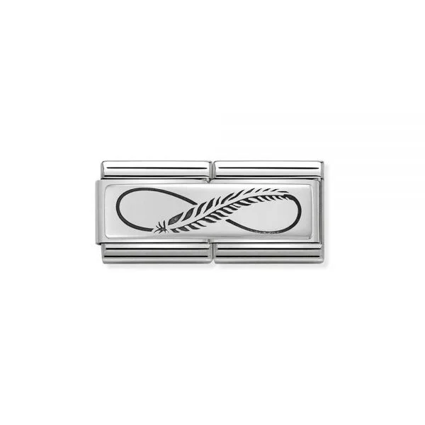 Nomination Composable Classic Unisex Link Infinite feather