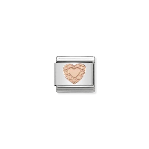 Nomination Composable Classic Unisex Link Diamond heart