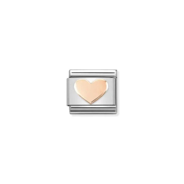 Nomination Composable Classic Unisex Link Rose gold Heart