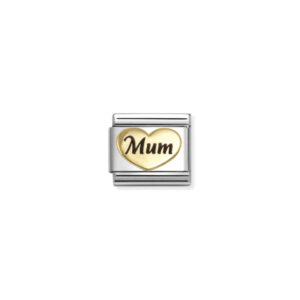 Nomination Composable Classic Unisex Link Mum heart